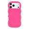  iPhone 17 Pro Max Mobilskal Wavy Rosa