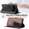 LC.IMEEKE LC.IMEEKE Google Pixel 11 Pro XL Fodral Läder Svart