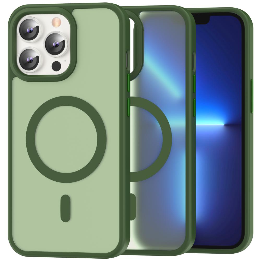 ColorPop ColorPop iPhone 13 Pro Skal CH MagSafe Matt Grön