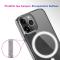  iPhone 15 Pro Max Skal MagSafe Akryl/TPU Transparent