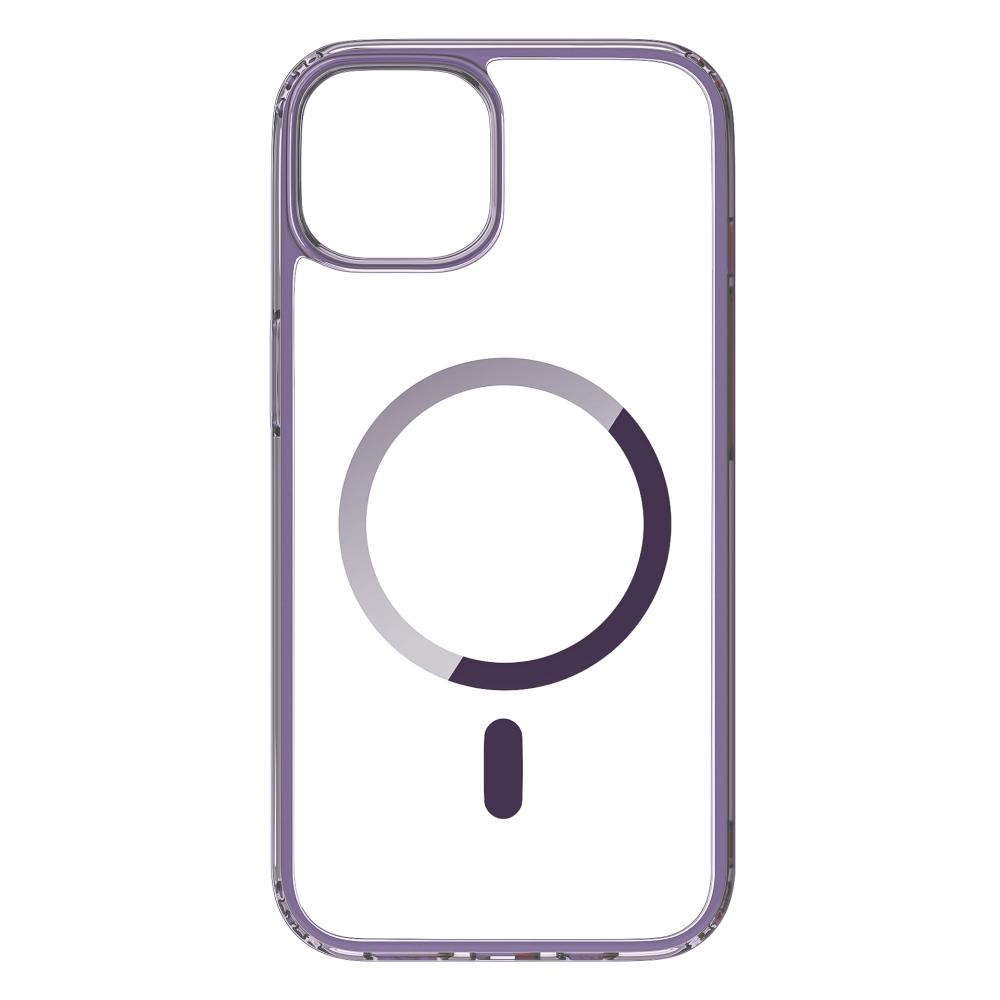 ColorPop ColorPop iPhone 14 Skal CH MagSafe Transparent/Lila