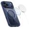 Tech-Protect Tech-Protect iPhone 17 Pro Skal MagSafe MagPeak Deep Blue/Clear
