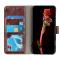  iPhone 15 Pro Fodral Retro Crazy Horse Brun