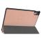  Lenovo Tab P11 Pro - Tri-Fold Läder Fodral - Roséguld