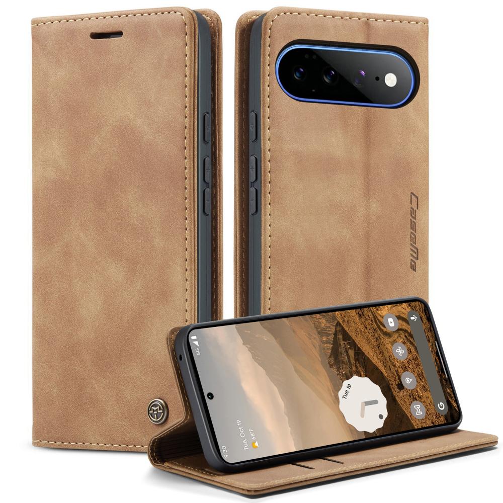 CASEME CASEME Google Pixel 11 Pro XL Fodral RFID Läder Brun