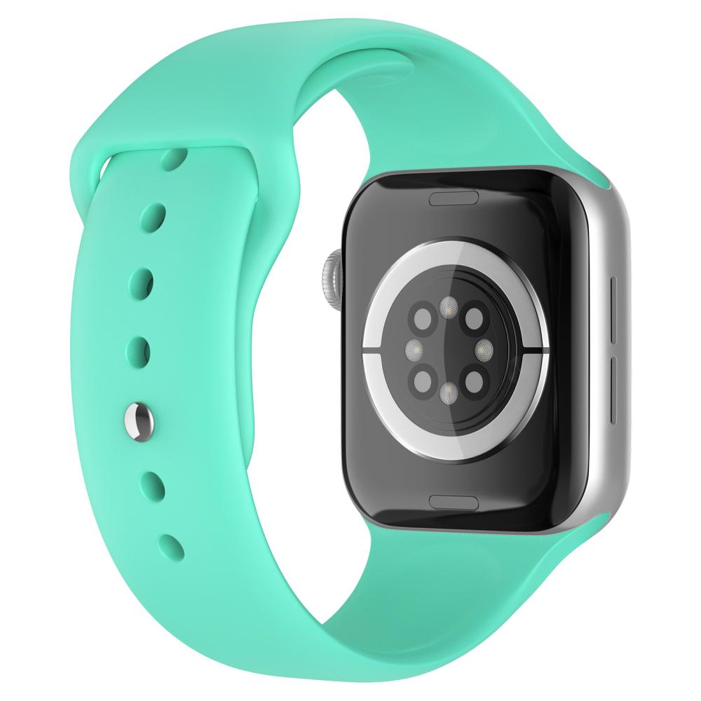 ColorPop Apple Watch 42/44/45/46/49 mm Silikon Armband (M/L) Mintgrön
