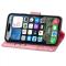 iPhone 16 Fodral Fjäril Tryck Rosa