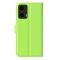  Motorola Moto G35 5G Fodral Litchi Läder Grön