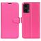  Motorola Moto G35 5G Fodral Litchi Läder Rosa