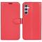  Samsung Galaxy A54 5G Fodral Litchi Läder Röd