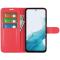  Samsung Galaxy A54 5G Fodral Litchi Läder Röd