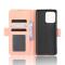  Motorola Edge 40 Pro 5G Fodral Med Avtagbart Kortfodral Rosa