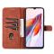 AZNS AZNS Xiaomi Redmi 12C 4G Fodral Läder Brun