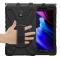  Samsung Galaxy Tab Active 3 Skal Hybrid Kickstand Rem Svart