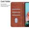 Samsung Galaxy S23 Plus Fodral Solid Läder Brun