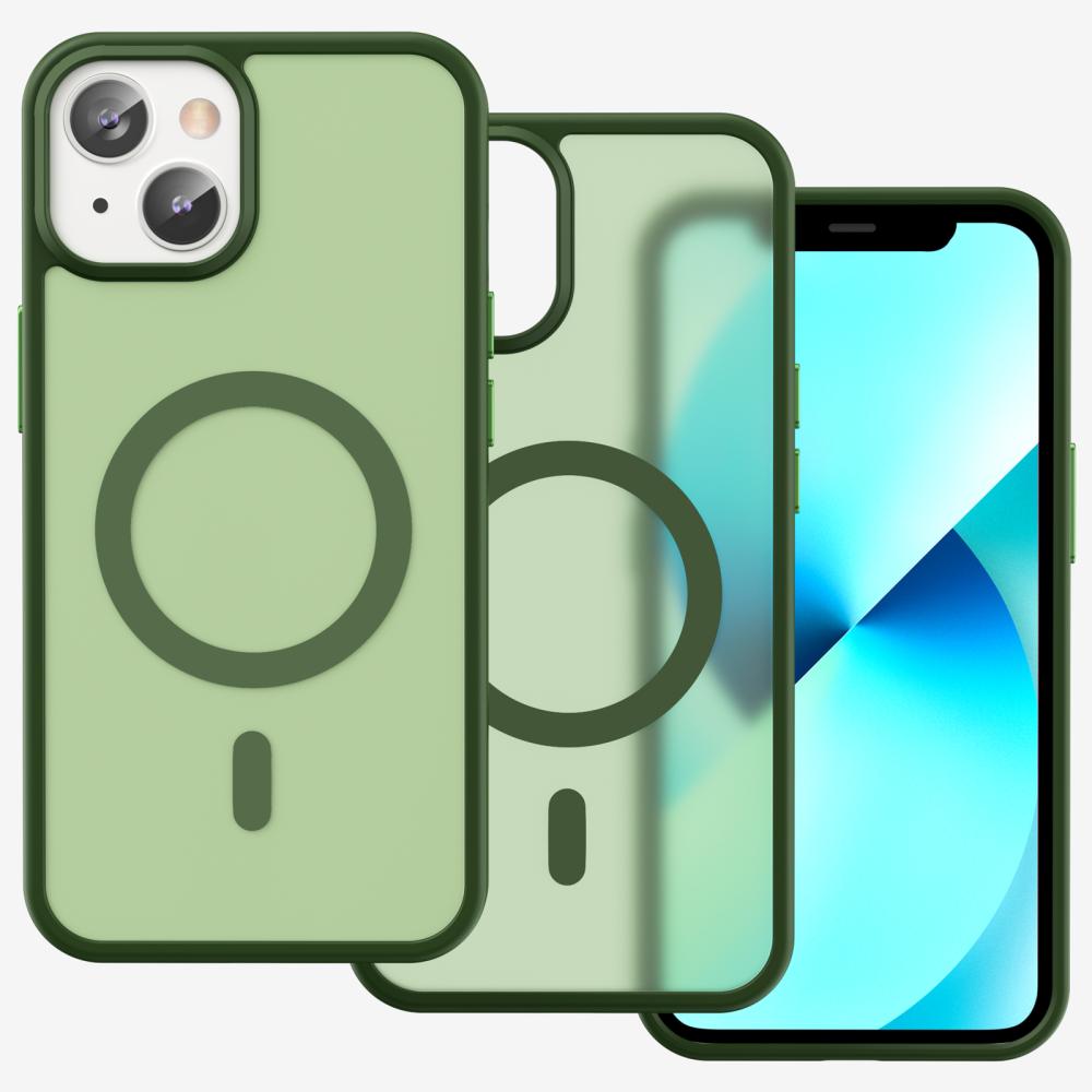 ColorPop ColorPop iPhone 14/13 Skal CH MagSafe Matt Grön