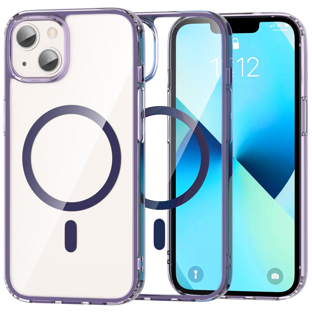 ColorPop ColorPop iPhone 13 Skal CH MagSafe Transparent/Lila