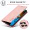 LC.IMEEKE LC.IMEEKE Galaxy S24 Fodral Flip Läder Roséguld