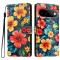  Google Pixel 11/11 Pro Fodral Med Tryck Blommor