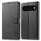LC.IMEEKE LC.IMEEKE Google Pixel 11/11 Pro Fodral Läder Svart