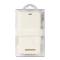 Onsala ONSALA iPhone XS Max 2in1 Magnet Fodral / Skal Saffiano White