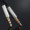UGREEN Ugreen 1m 3.5 mm AUX Ljudkabel Trasselfri Silver