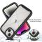  iPhone 15 Plus Skal 360 Hybrid Defense Svart
