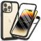  iPhone 15 Pro Skal 360 Hybrid Defense Svart