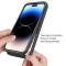  iPhone 15 Pro Skal 360 Hybrid Defense Svart