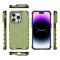  iPhone 15 Pro Skal Shockproof Honeycomb Grön