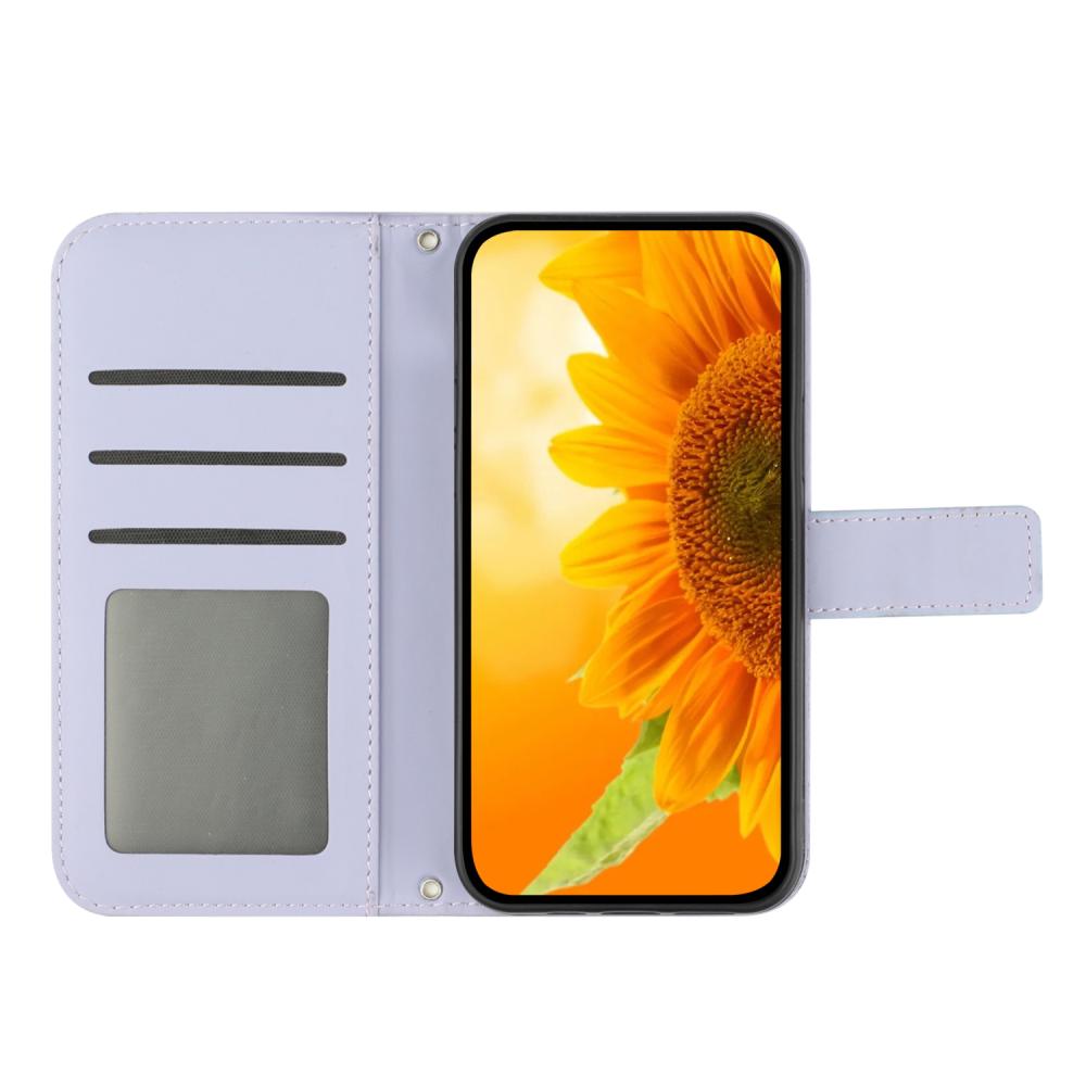  Xiaomi 17T Pro Fodral Läder Solros Lila