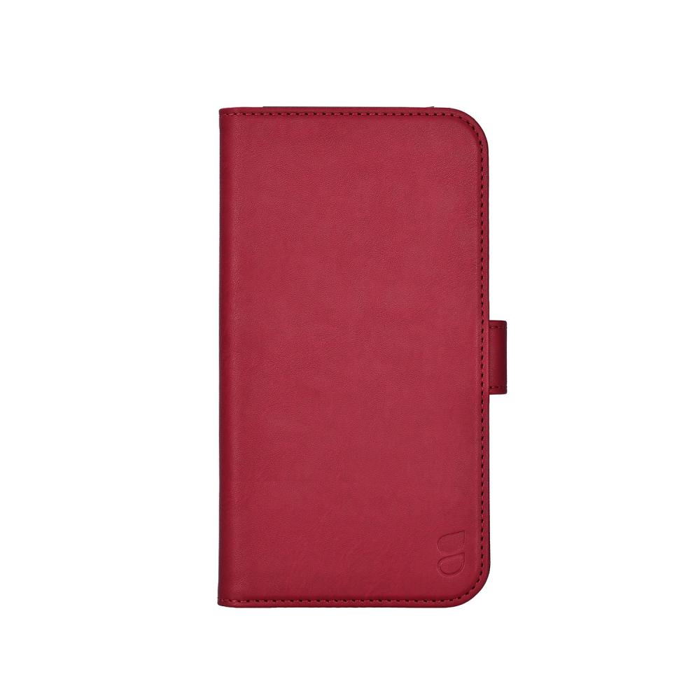 Gear Gear iPhone 17 Pro Max Fodral MagSafe Läder Deep Red