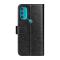  Motorola Moto G71 Fodral Crazy Horse Svart