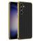 GKK GKK Galaxy S24 Plus Skal Vävd Hybrid Läder Svart