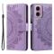  Motorola Moto G04 4G/G24 4G Fodral Mandala Lila