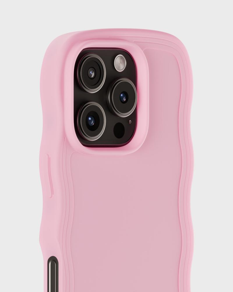 holdit holdit iPhone 16 Pro Skal Wavy Pink