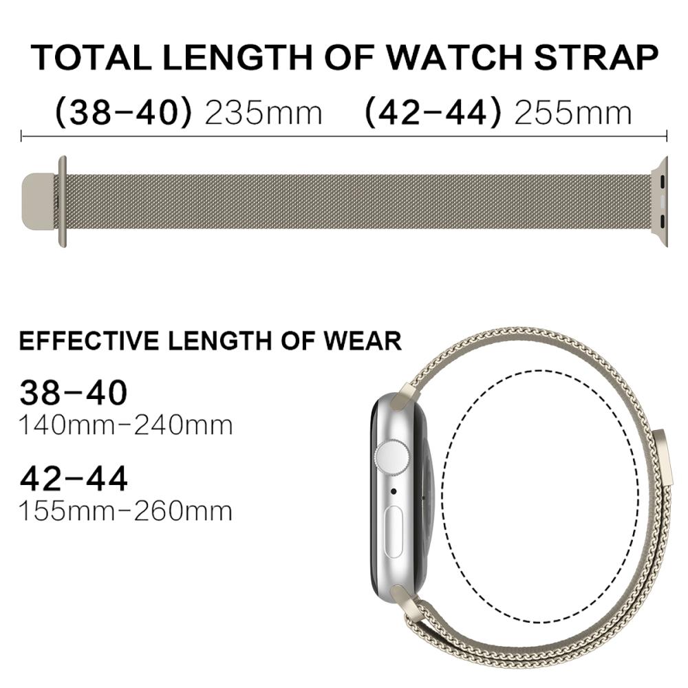 ColorPop ColorPop Milanese Loop Metall Armband Apple Watch 38/40/41/42 mm