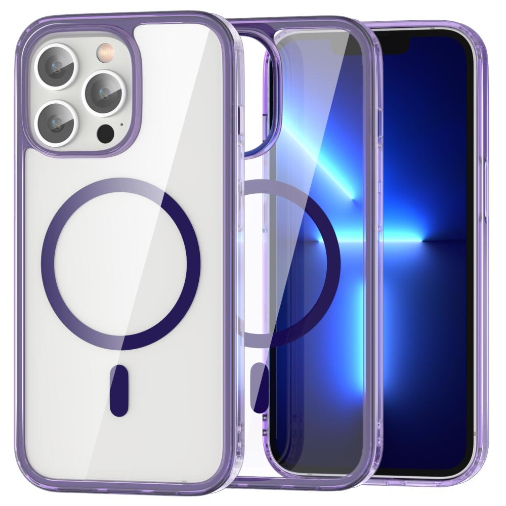 ColorPop ColorPop iPhone 13 Pro Skal CH MagSafe Transparent/Lila