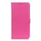  OnePlus 8T / 8T+ - Litchi Läder Fodral - Rosa