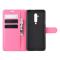  OnePlus 7T Pro - Litchi Plånboksfodral - Rosa