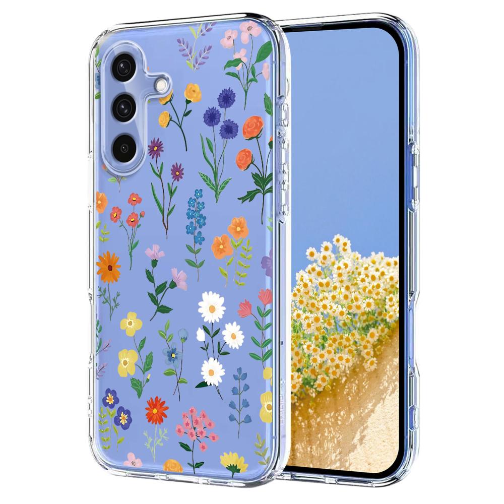 Samsung Galaxy A27 5G Skal TPU Blommor Prästkragar