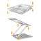  Justerbart Laptop Ställ Aluminium Silver