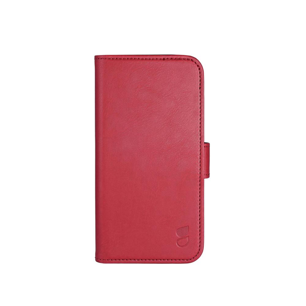 Gear Gear iPhone 16 Fodral MagSeries Läder Deep Red