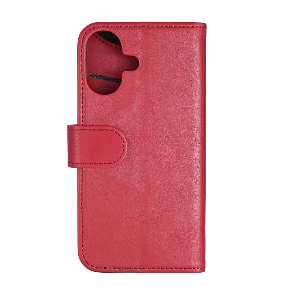 Gear Gear iPhone 16 Fodral MagSeries Läder Deep Red