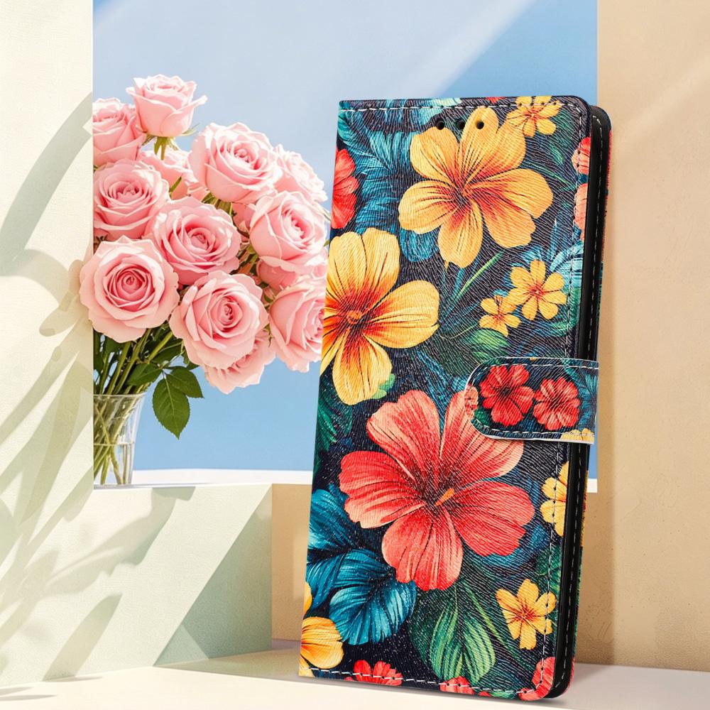  Google Pixel 11/11 Pro Fodral Med Tryck Blommor