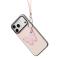 DUX DUCIS DUX DUCIS iPhone 18 Pro/17 Pro Skal PU-Läder Fjäril Ljusrosa
