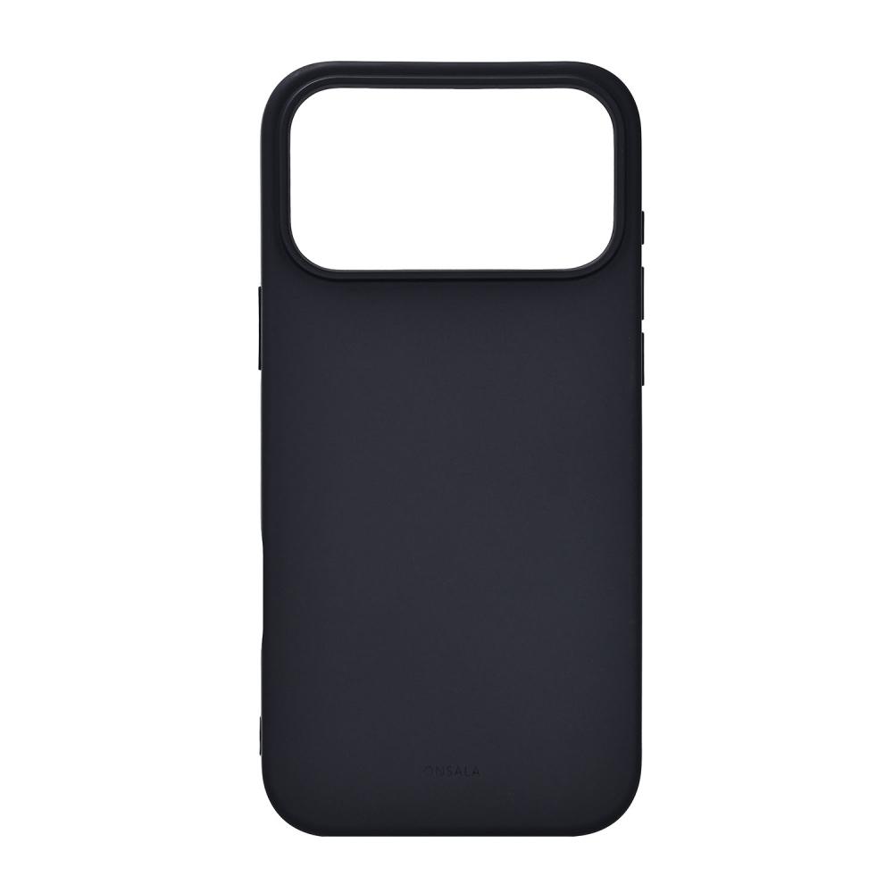 Onsala Onsala iPhone 17 Pro Max Mobilskal Med Silikonkänsla Svart
