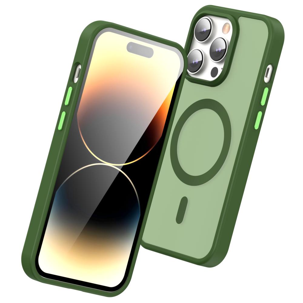 ColorPop ColorPop iPhone 14 Pro Max Skal CH MagSafe Matt Grön