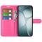  Xiaomi 14T Fodral Litchi Läder Rosa