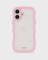 holdit holdit iPhone 16 Skal Wavy Pink/Transparent